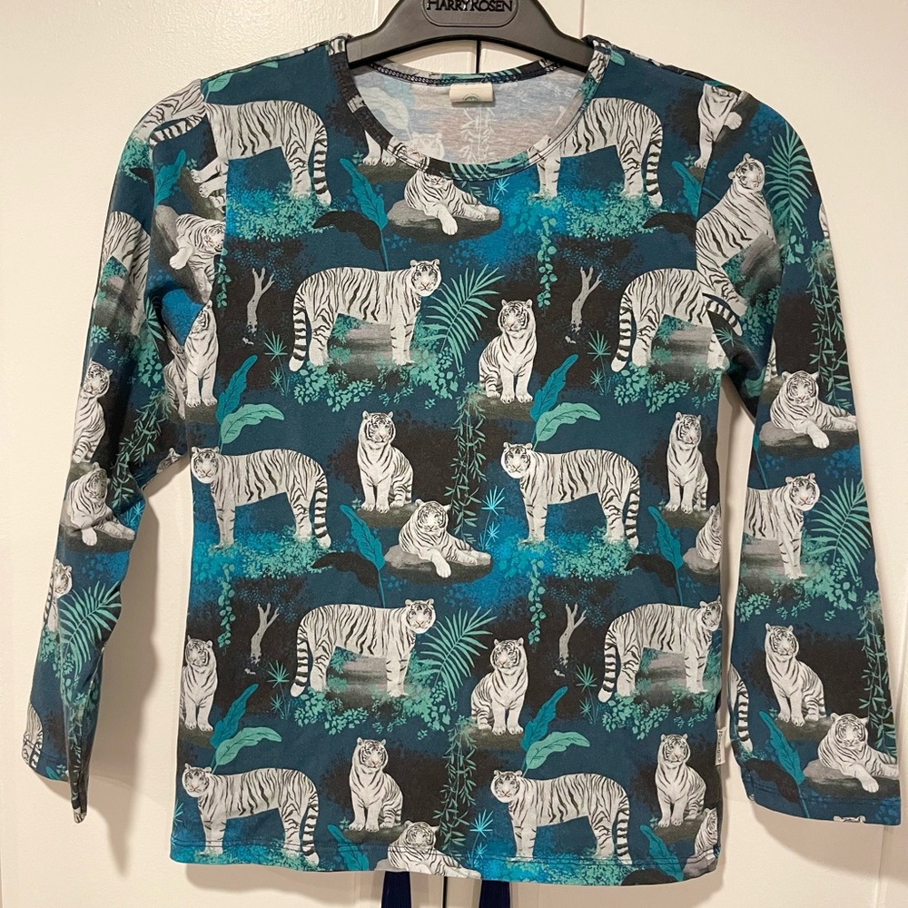 Walkiddy White Tigers Long Sleeve Tee 🐅